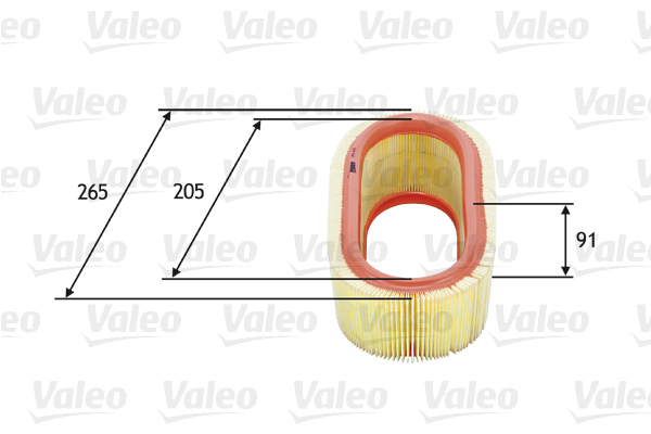 Filtru aer 585647 VALEO