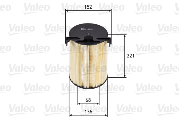 Filtru aer 585652 VALEO