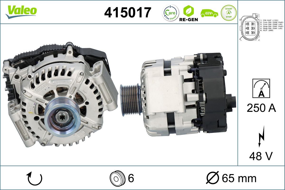 Generator start 415017 VALEO
