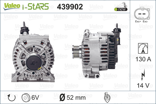 Generator start 439902 VALEO