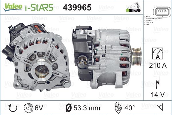 Generator start 439965 VALEO