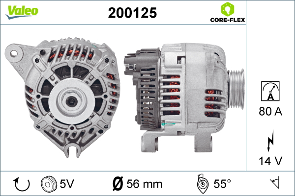 Generator / Alternator 200125 VALEO