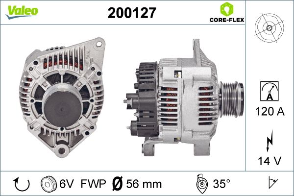 Generator / Alternator 200127 VALEO