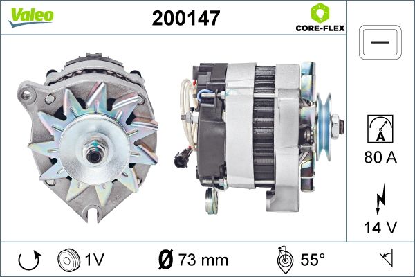 Generator / Alternator 200147 VALEO