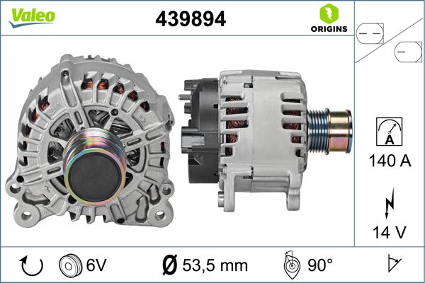 Generator / alternator 439894 VALEO