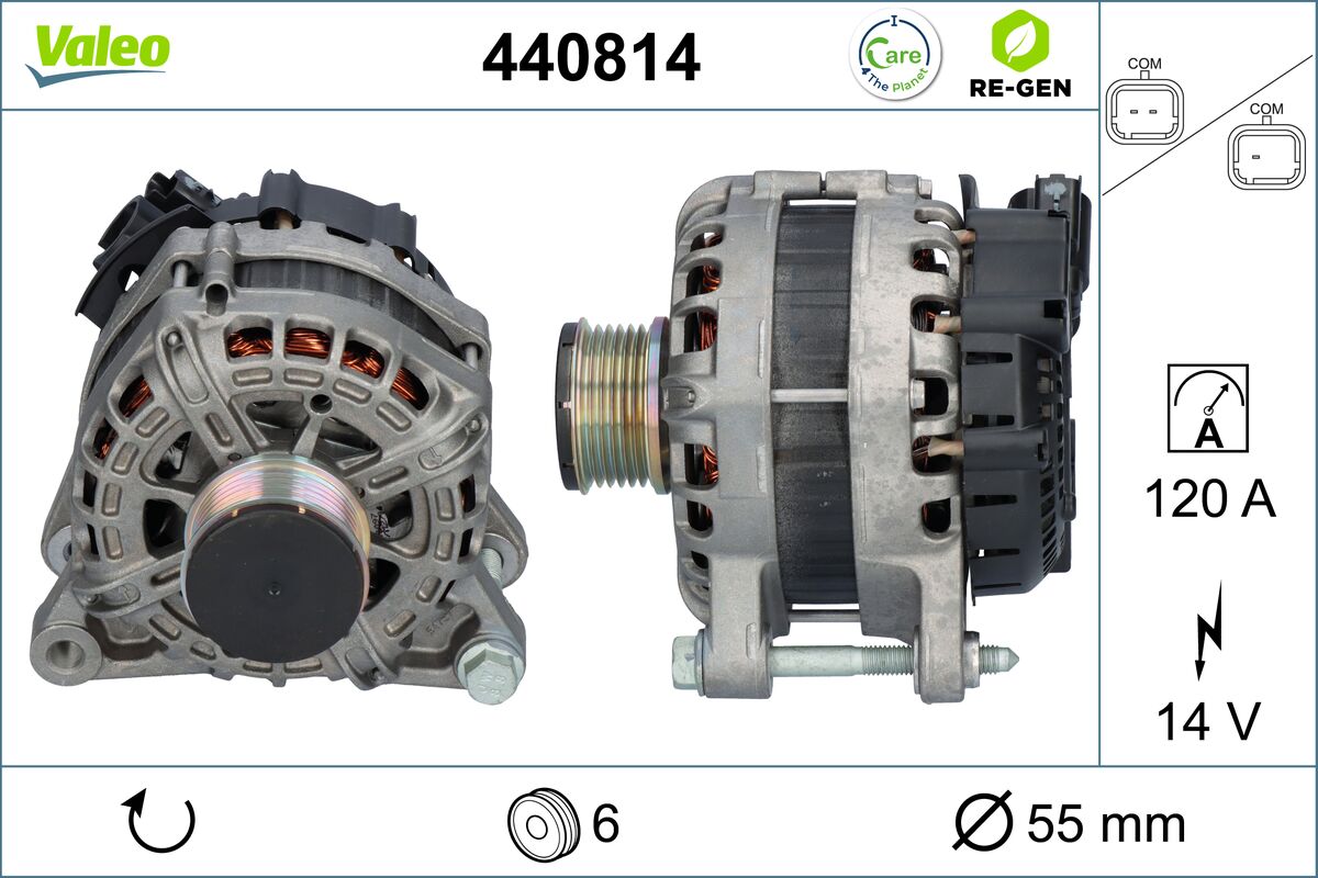 Generator / alternator 440814 VALEO