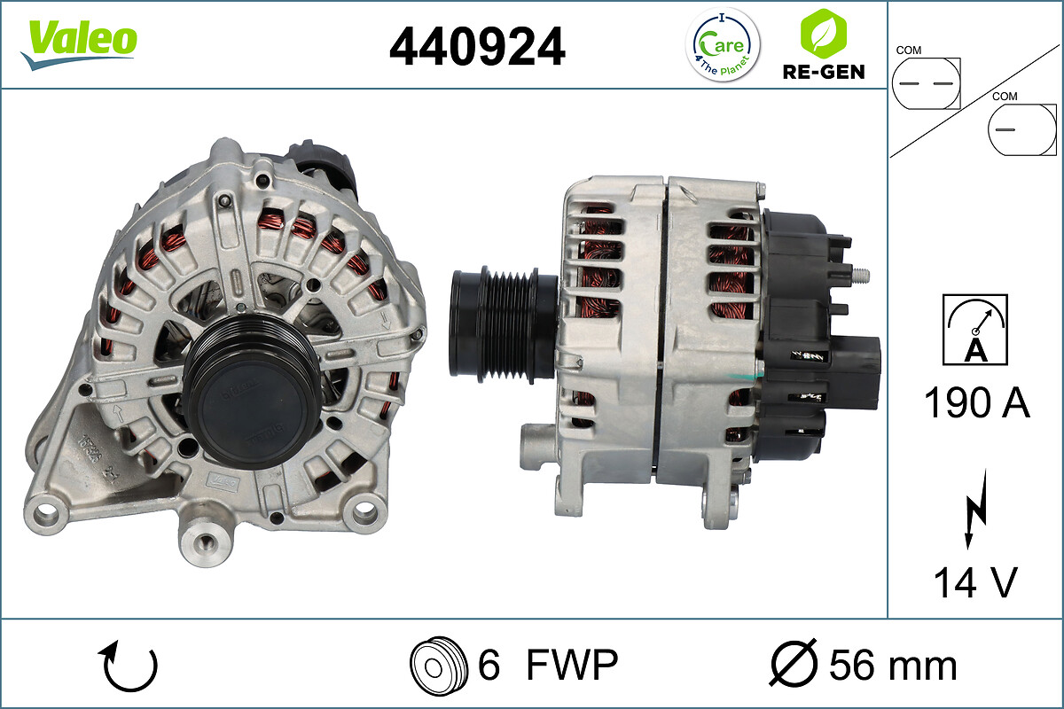Generator / alternator 440924 VALEO