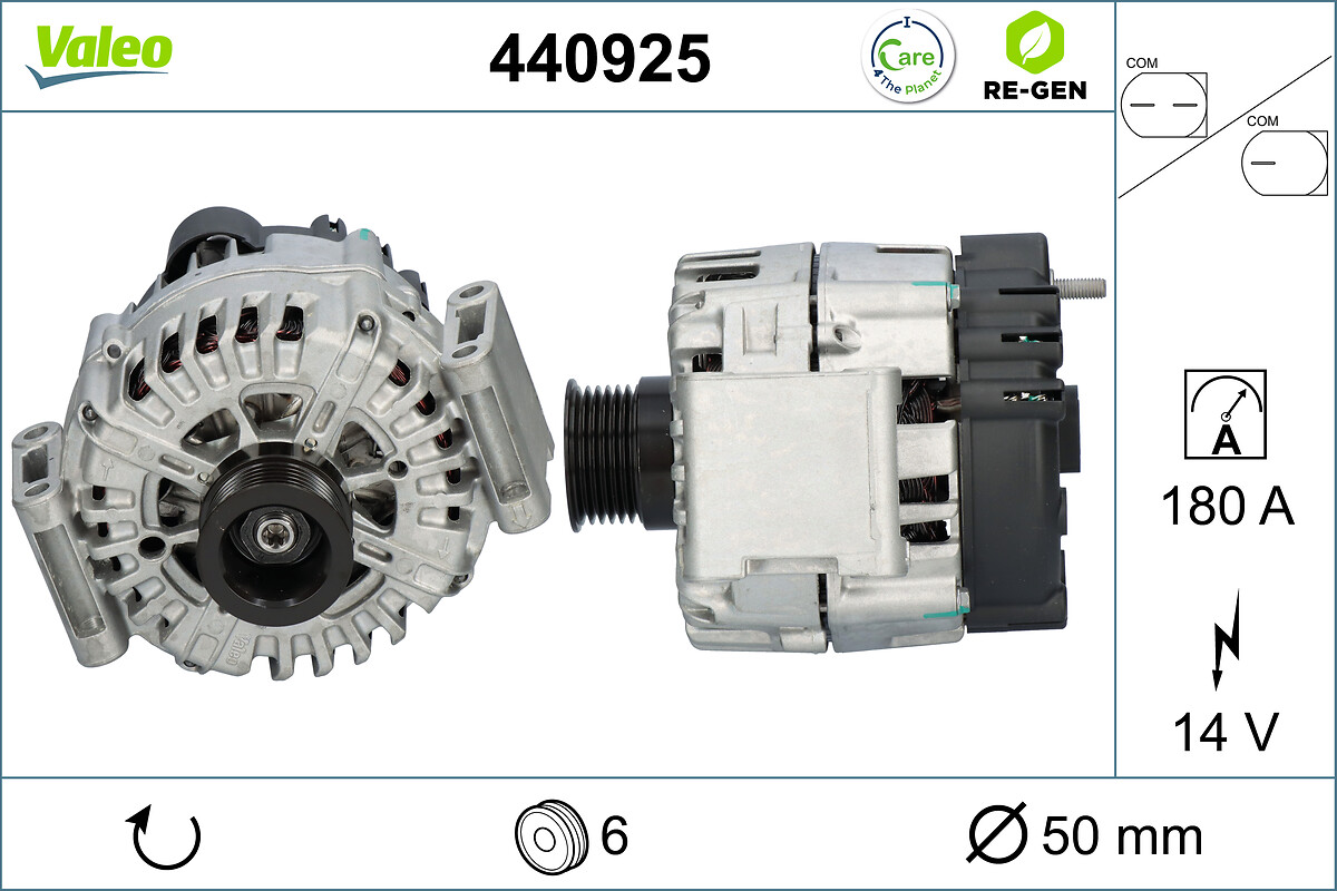 Generator / alternator 440925 VALEO