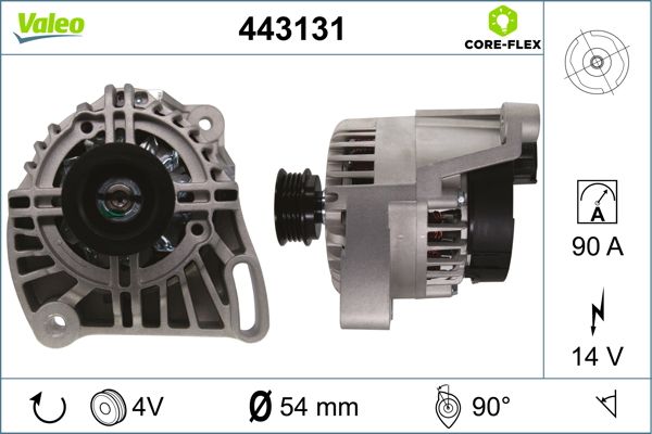 Generator / Alternator 443131 VALEO