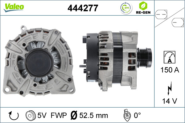 Generator / alternator 444277 VALEO