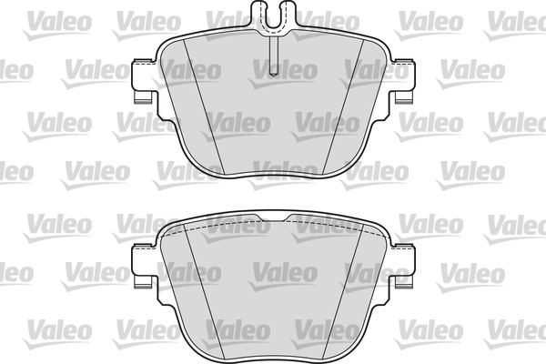 Set placute frana,frana disc 302308 VALEO