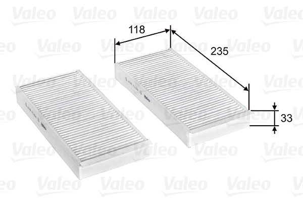 Filtru, aer habitaclu 715812 VALEO