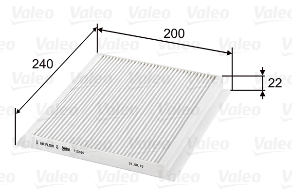 Filtru, aer habitaclu 715816 VALEO