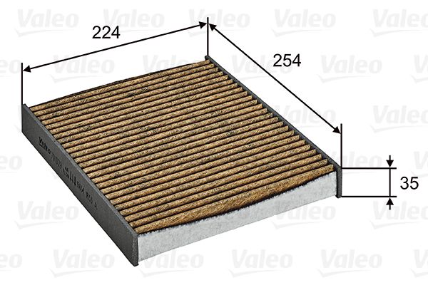 Filtru, aer habitaclu 701029 VALEO