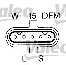 Generator / Alternator 434028 VALEO