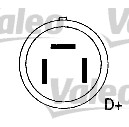 Generator / Alternator 437638 VALEO