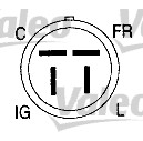 Generator / Alternator 437720 VALEO