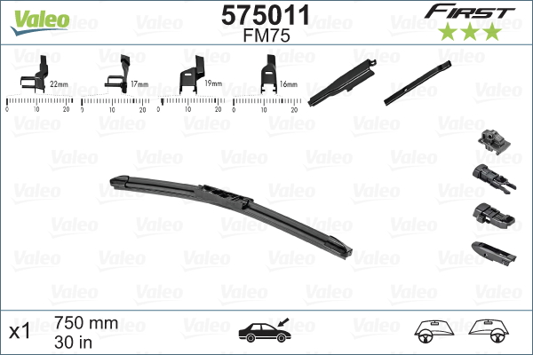 Lamela stergator 575011 VALEO