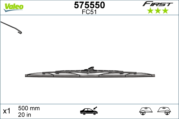 lamela stergator 575550 VALEO