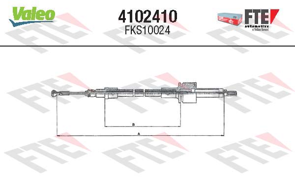 Cablu ambreiaj 4102410 VALEO