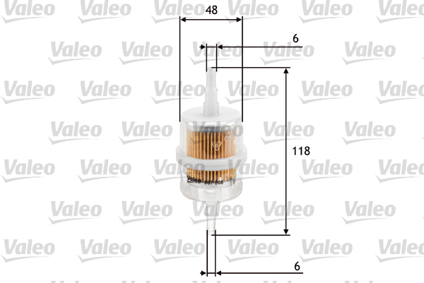 Filtru combustibil 587005 VALEO