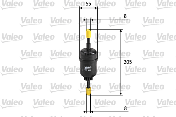 Filtru combustibil 587023 VALEO