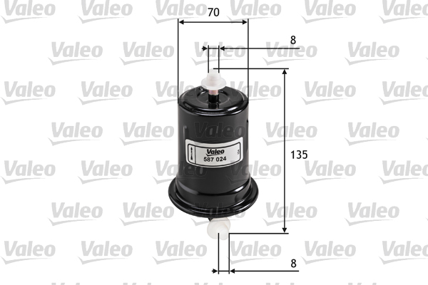 Filtru combustibil 587024 VALEO