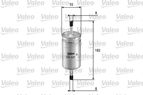 Filtru combustibil 587027 VALEO