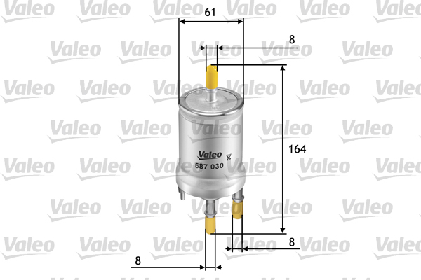 Filtru combustibil 587030 VALEO