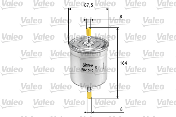 Filtru combustibil 587040 VALEO