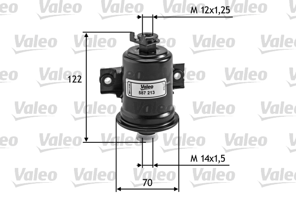 filtru combustibil 587213 VALEO
