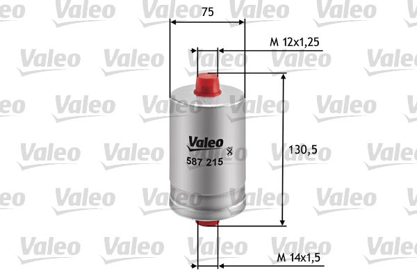 Filtru combustibil 587215 VALEO