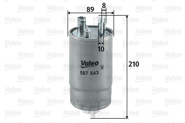 Filtru combustibil 587543 VALEO
