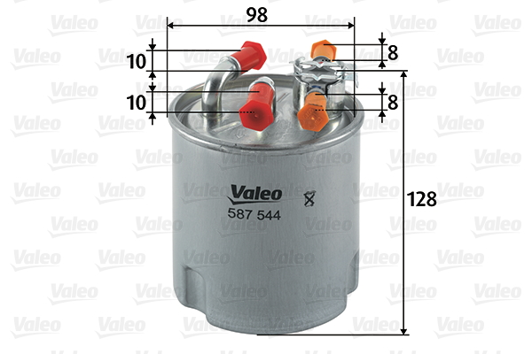 filtru combustibil 587544 VALEO