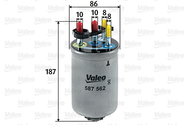 Filtru combustibil 587562 VALEO