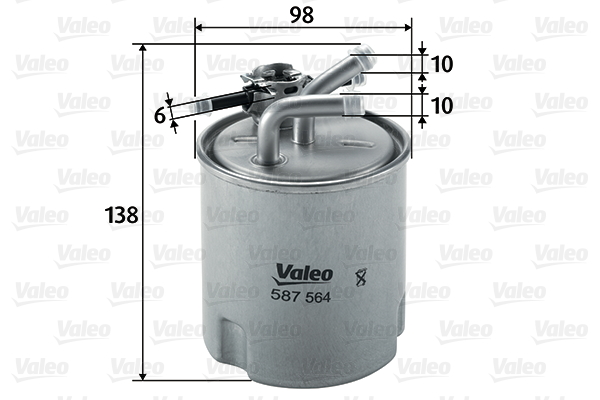 Filtru combustibil 587564 VALEO