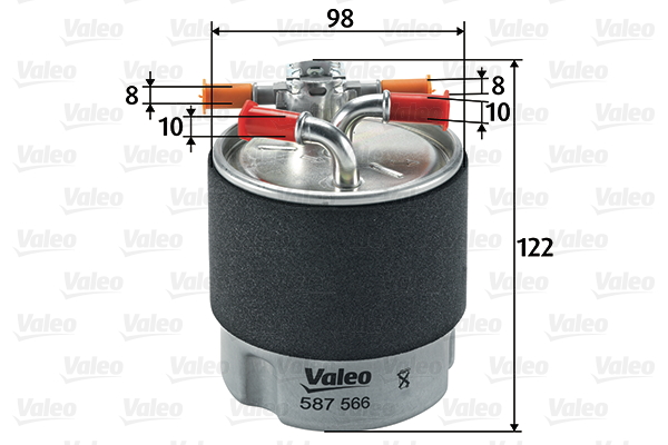 filtru combustibil 587566 VALEO