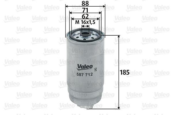 filtru combustibil 587712 VALEO