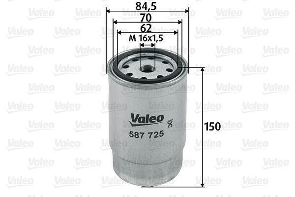 Filtru combustibil 587725 VALEO