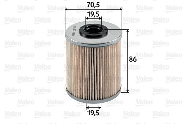 Filtru combustibil 587917 VALEO