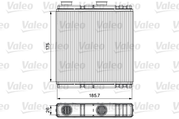 Schimbator caldura, incalzire habitaclu 811543 VALEO