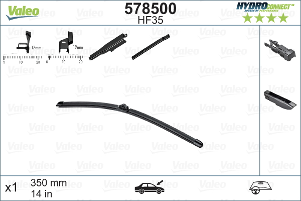 lamela stergator 578500 VALEO