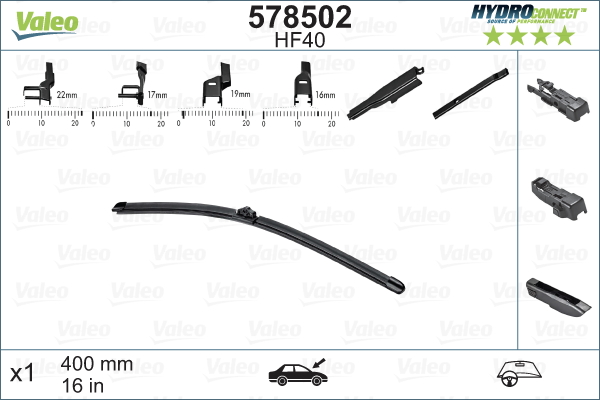 lamela stergator 578502 VALEO