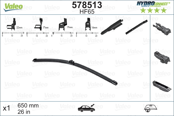 lamela stergator 578513 VALEO