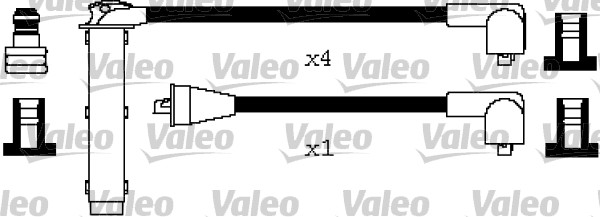 Set cablaj aprinder 346656 VALEO
