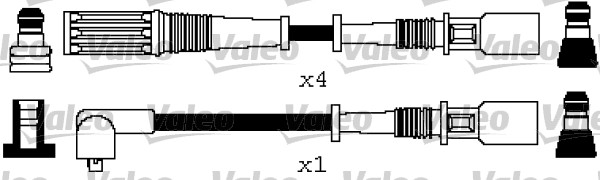 Set cablaj aprinder 346618 VALEO