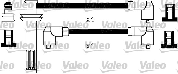 Set cablaj aprinder 346531 VALEO