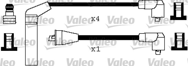 Set cablaj aprinder 346481 VALEO