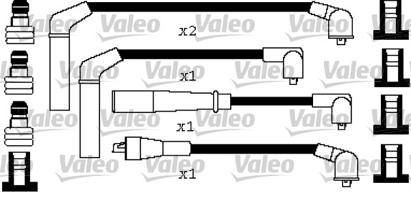 Set cablaj aprinder 346442 VALEO
