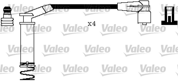 Set cablaj aprinder 346405 VALEO